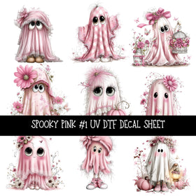 Spooky Pink Decal sheets 4 designs available