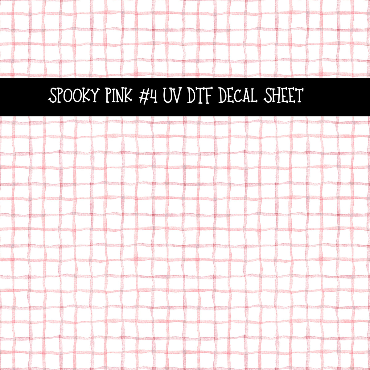 Spooky Pink Decal sheets 4 designs available