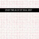 Spooky Pink Decal sheets 4 designs available