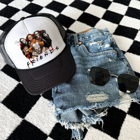 Best Friends DTF hat transfers