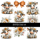 Spotted Cows UV DTF Decal sheets 2 Designs available