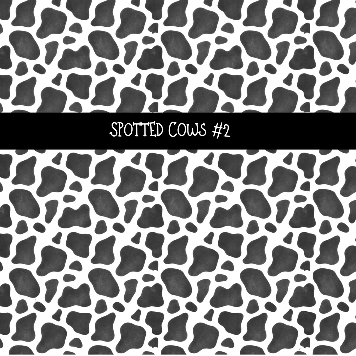 Spotted Cows UV DTF Decal sheets 2 Designs available