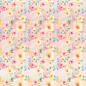 Spring Flower Adhesive Vinyl Collection