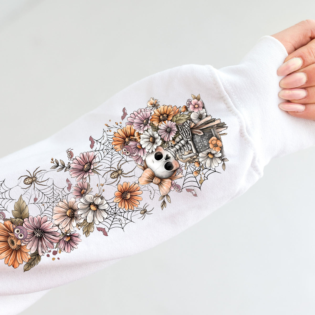 People Give me the Creeps Floral DTF Transfers 2 pc. set