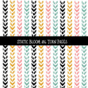 Static Bloom Torn Pages UV DTF Decal sheets 10 designs available
