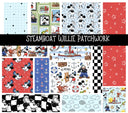 Steamboat Willie Doodle Patchwork Set