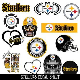 Steelers - UV DTF Decal sheet