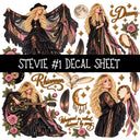Stevie UV DTF Decal sheets 9 Designs available