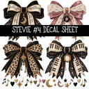 Stevie UV DTF Decal sheets 9 Designs available