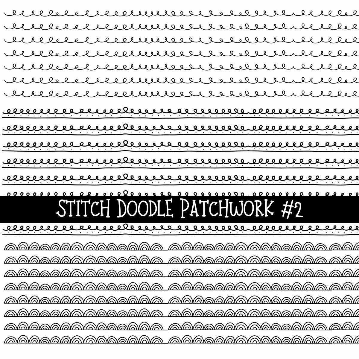 Stitch Doodle Patchwork Sets 2 styles available