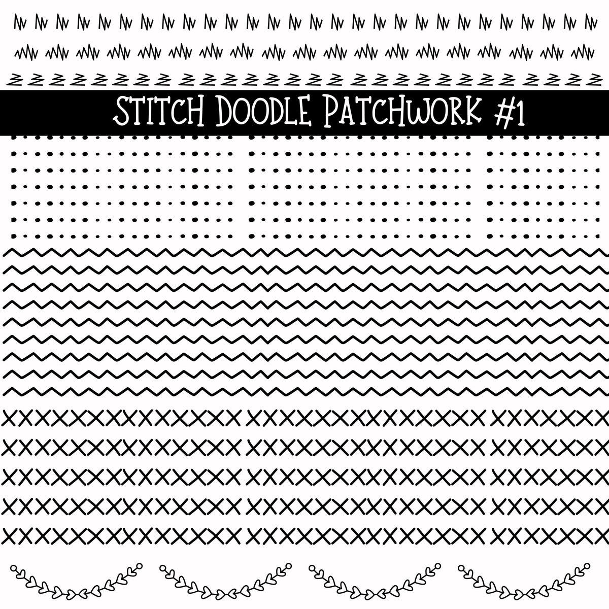 Stitch Doodle Patchwork Sets 2 styles available