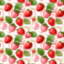 Strawberry and Pearls Collection 12x12 Vinyl Sheets- 14 Designs Available