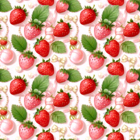 Strawberry and Pearls Collection 12x12 Vinyl Sheets- 14 Designs Available