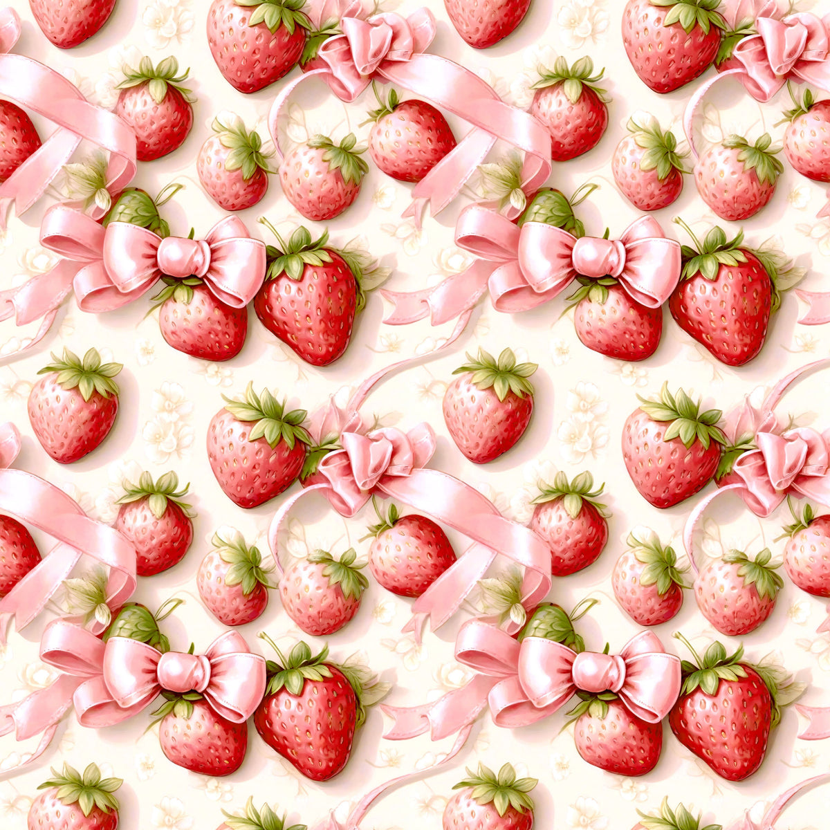 Strawberry and Pearls Collection 12x12 Vinyl Sheets- 14 Designs Available