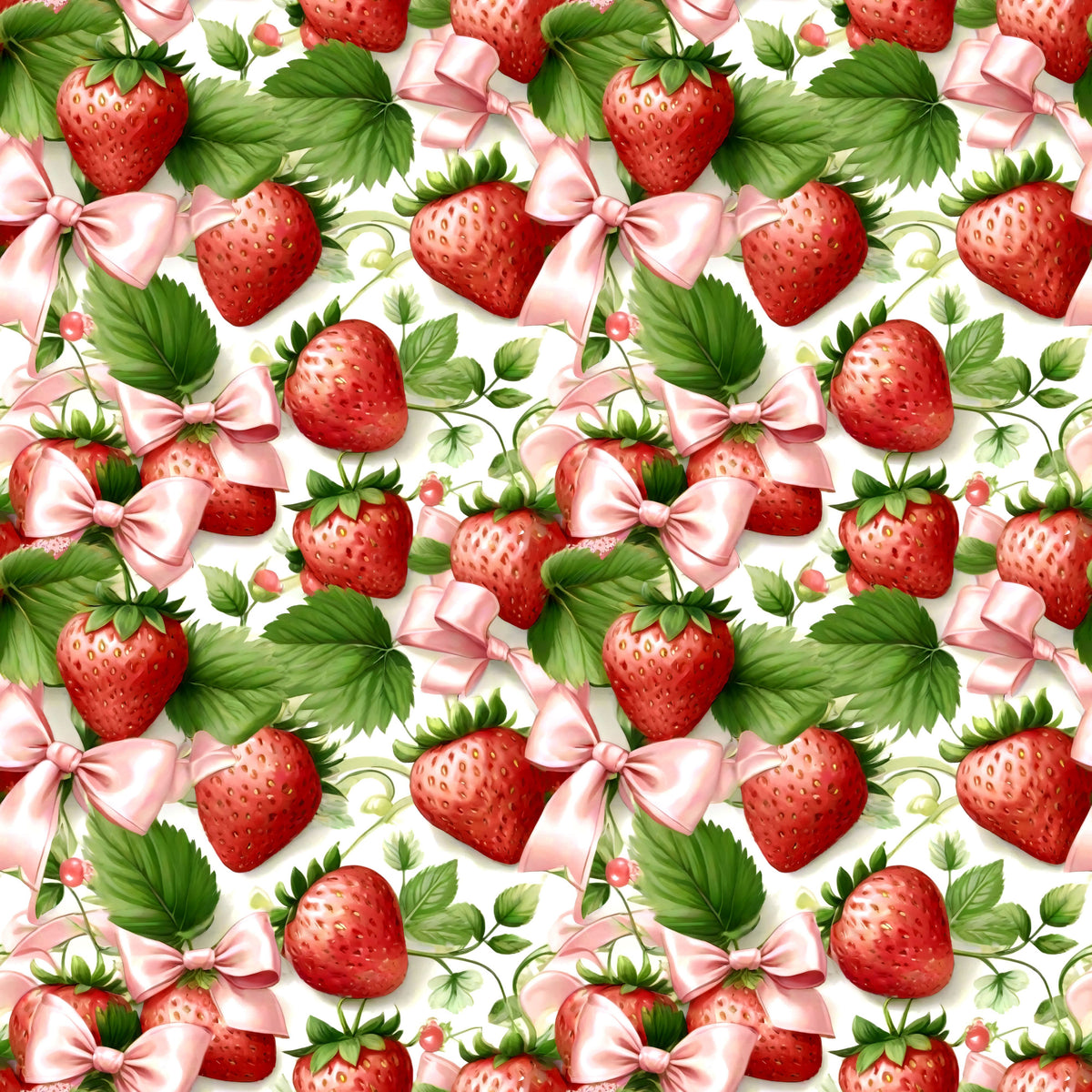 Strawberry and Pearls Collection 12x12 Vinyl Sheets- 14 Designs Available