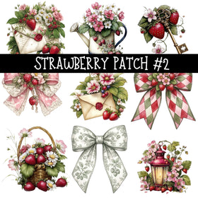 Strawberry Patch Decal sheets 4 designs available