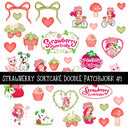 Strawberry Shortcake Doodle Patchwork Sets 2 styles available