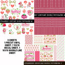 Strawberry Shortcake Doodle Patchwork Sets 2 styles available