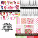 Strawberry Shortcake Doodle Patchwork Sets 2 styles available