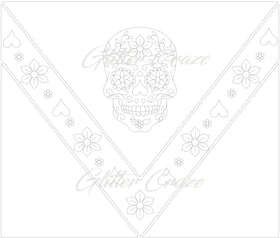 Sugar Skull V Split Template Download