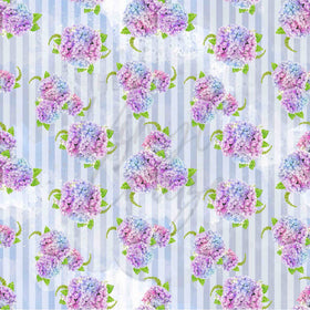 Summer Hydrangeas Adhesive Vinyl