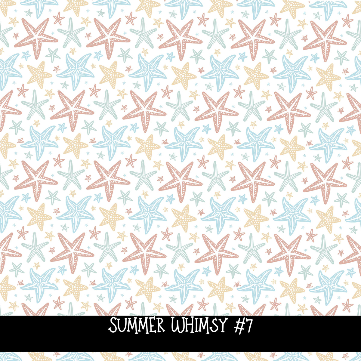 Summer Whimsy UV DTF Decal sheets 10 Design Options