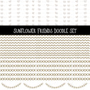 Sunflower Friends Doodle Patchwork Set