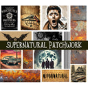 Supernatural Doodle Patchwork Set
