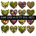 Swamp Queen UV DTF Decal sheets 10 Designs available