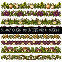Swamp Queen UV DTF Decal sheets 10 Designs available