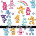 Swear Bears Doodle Patchwork Set