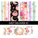 Sweet Halloween Torn Pages UV DTF Decal sheets 3 Designs available