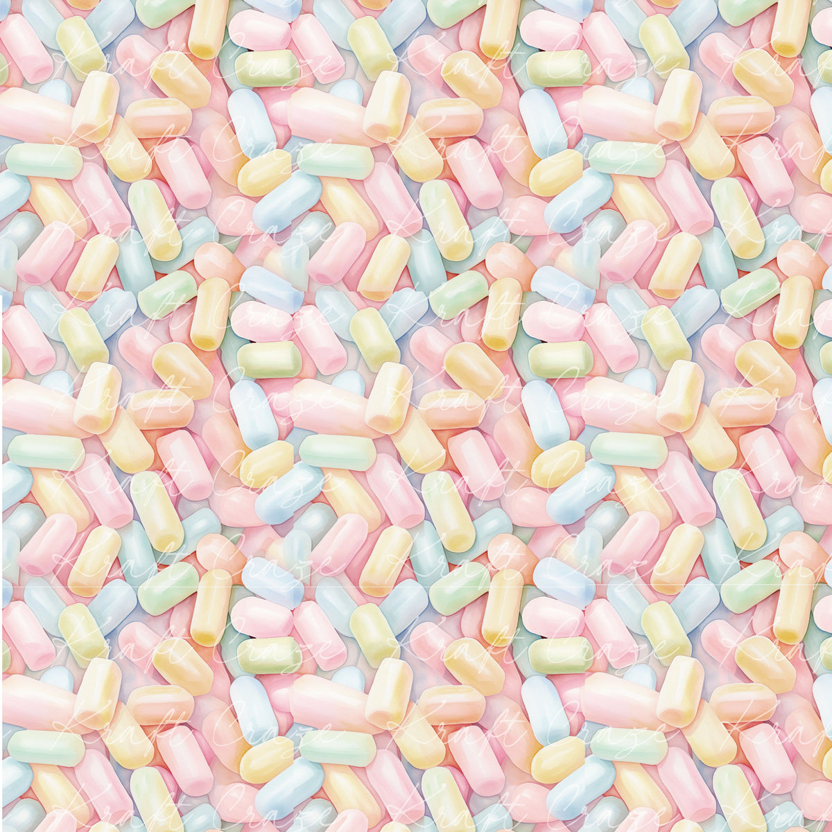 Sweet Things Collection 12x12 Vinyl Sheets- 12 Designs Available