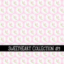 Sweetheart Collection  Collection vinyl sheets 12 Patterns to choose from