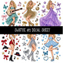 Swiftie UV DTF Decal sheets 13 Designs available