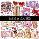 Swiftie UV DTF Decal sheets 13 Designs available