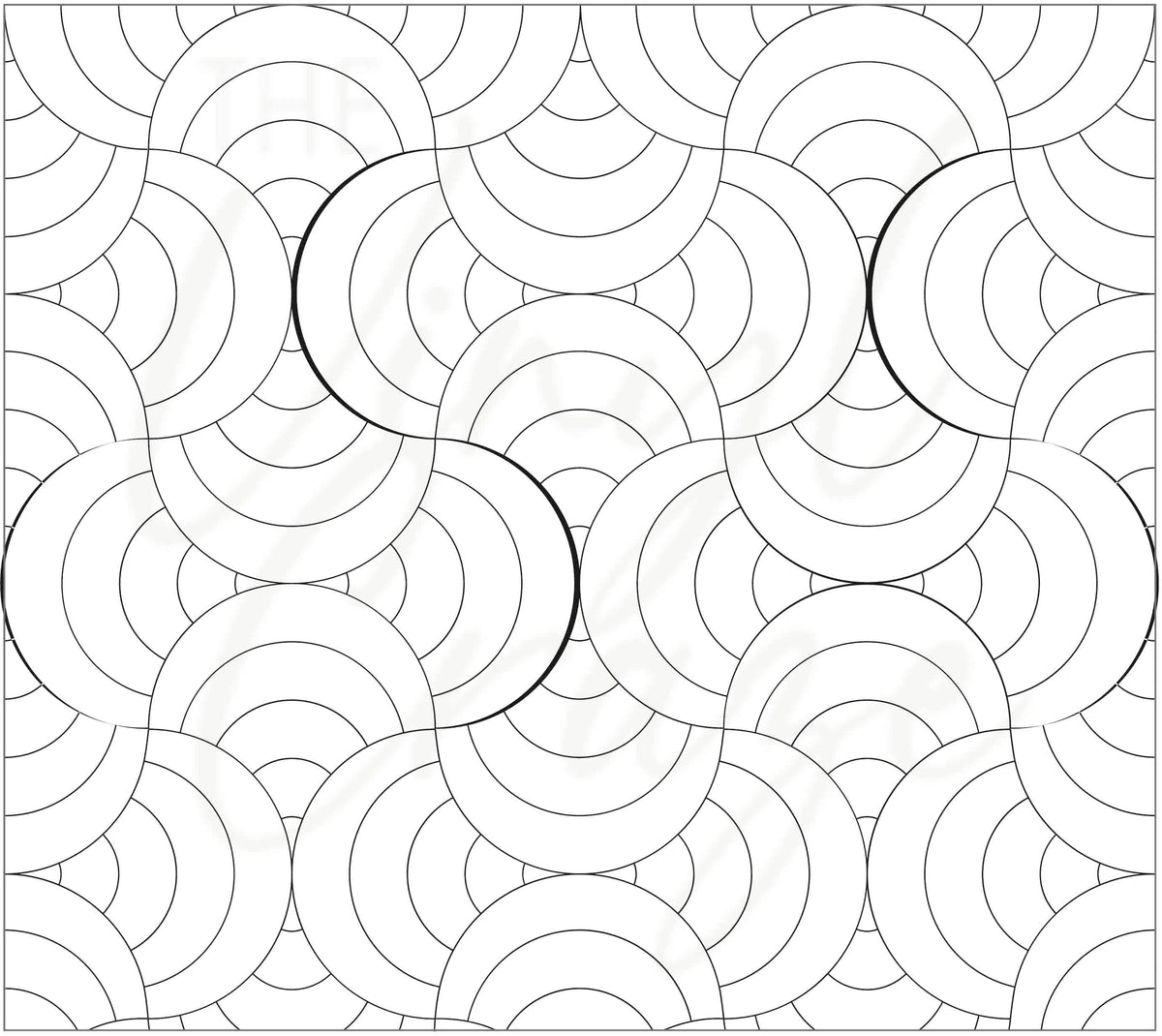 Swirls 20oz Straight Cut file SVG