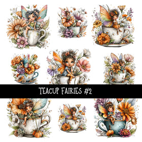Teacup Fairies UV Decal sheets 2 to choose from