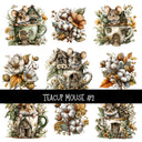 Teacup Mouse UV Decal sheets 2 to choose from
