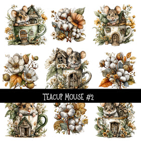 Teacup Mouse UV Decal sheets 2 to choose from