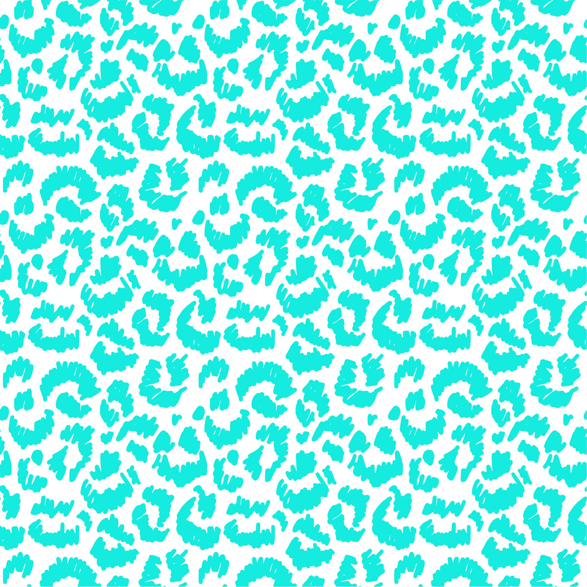 Doodle Leopard UV DTF Decal sheets- 10x10 sheet 10 color  options