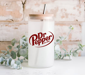 Dr. Pepper UV DTF Decals