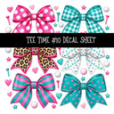 Tee Time UV DTF Decal sheets 11 Designs available