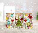 Whovlle Christmas uv dtf 16oz libbey wrap