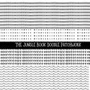 Jungle Book Doodle Patchwork Set