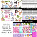 Jungle Book Doodle Patchwork Set