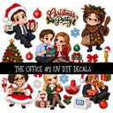 The Office UV DTF Decal sheets 5 Designs available