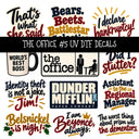 The Office UV DTF Decal sheets 5 Designs available