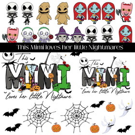 This Mimi really loves her Nightmares UV DTF Decal Sheet