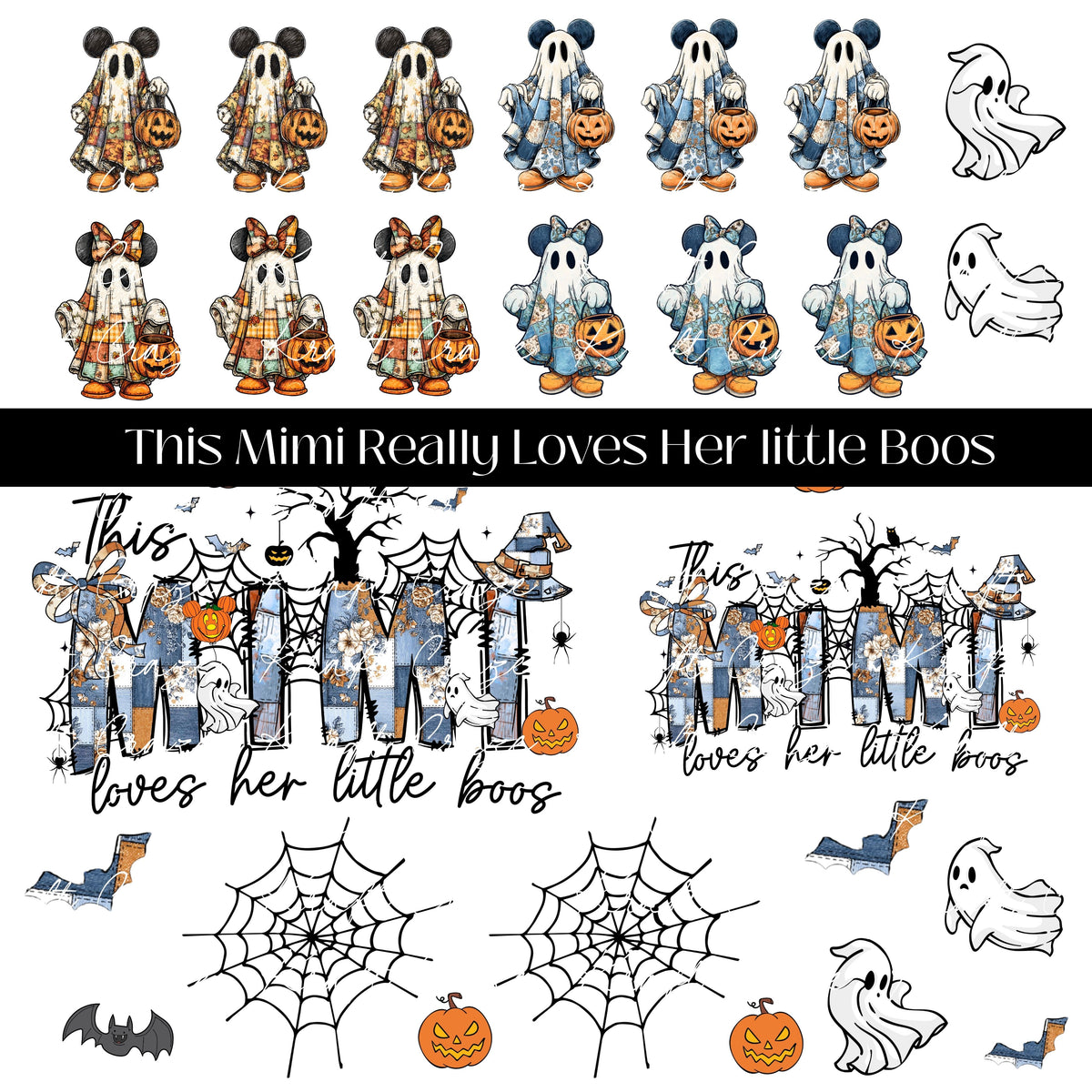 This Mimi really loves her Boos UV DTF Decal Sheet